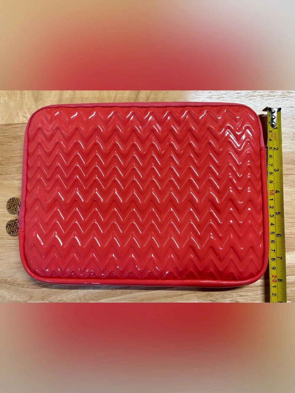 Macbeth Collection Margaret Josephs Fuchsia Pink iPad Tablet Sleeve Case Zip